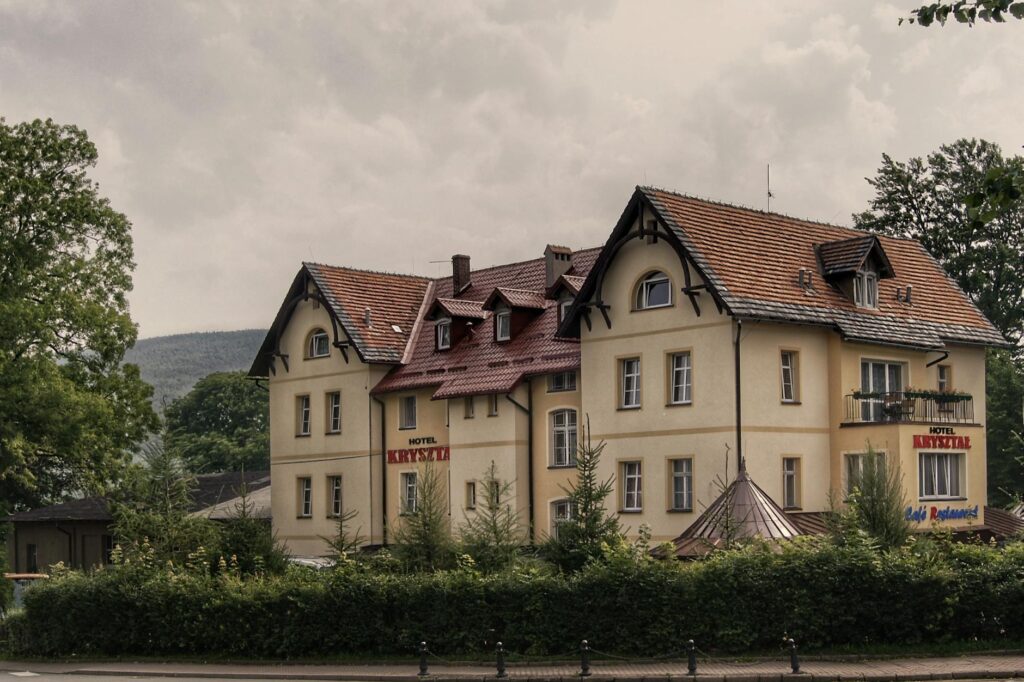 Nowoczesny hotel przy parku wodnym Wręcza